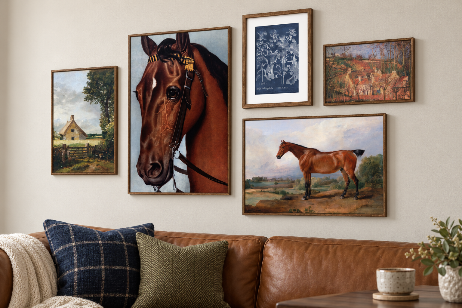 Vintage Equestrian Countrysidein room 1