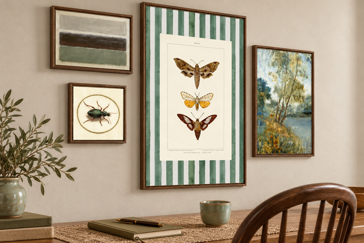 Vintage Natural History Greensin room 1