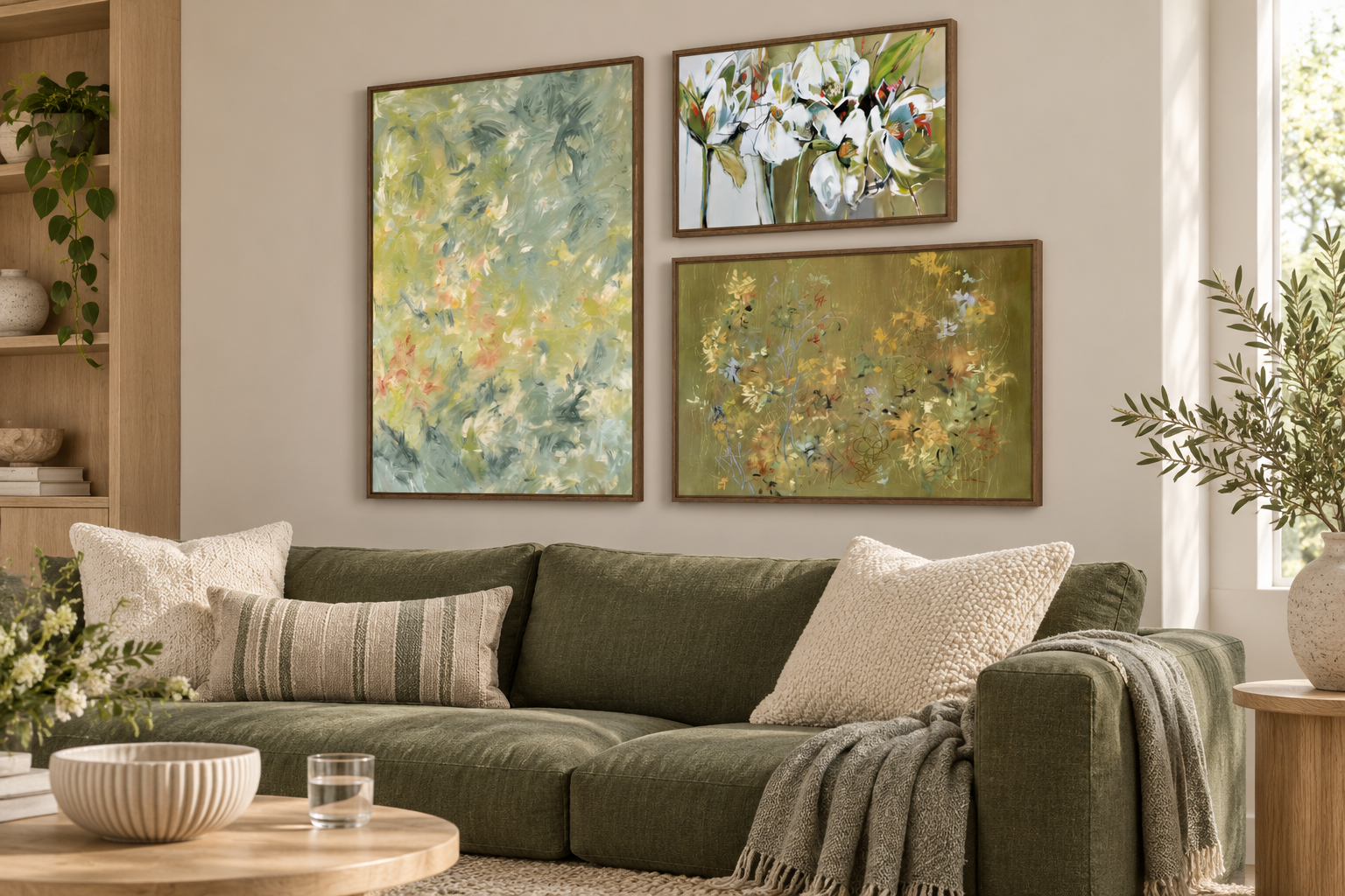 Soft Botanical Abstractionin room 1
