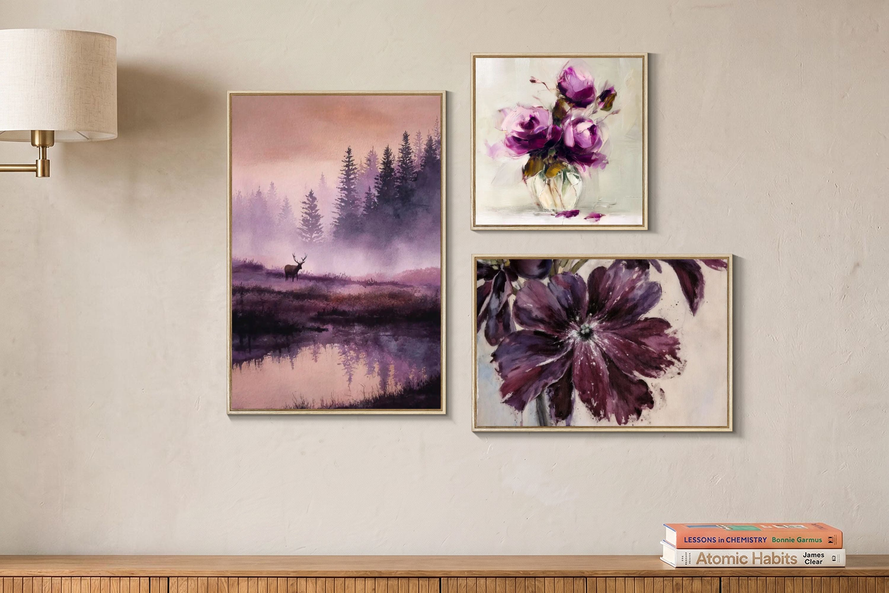Moody Plum Nature