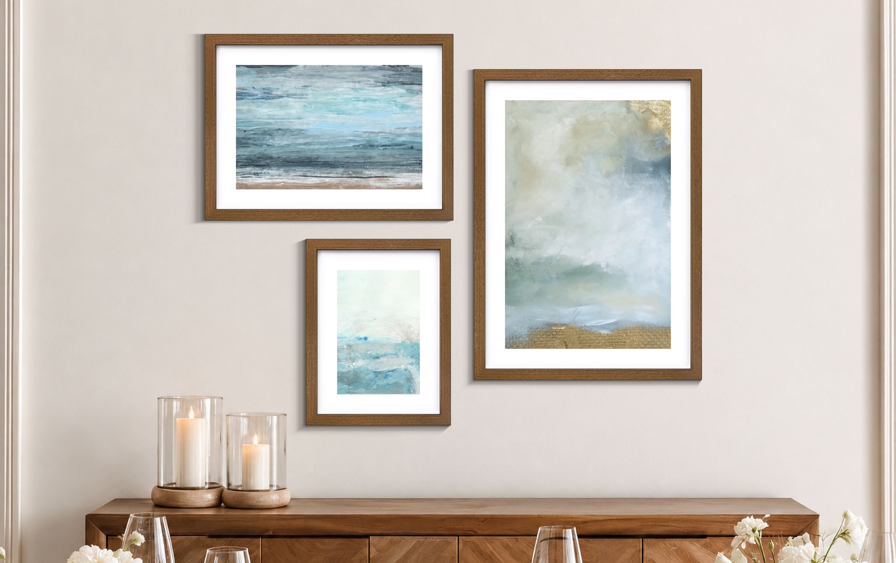 Coastal Blue Abstraction